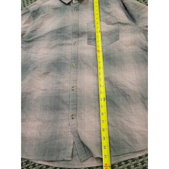Cotton On Long-Sleeve Faded Plaid Shirt Men's.  Size XXL. New With Tags $49 - Picture 9 of 9